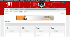 Desktop Screenshot of hifichile.cl